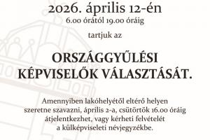 2026 Választási Hirdetmény